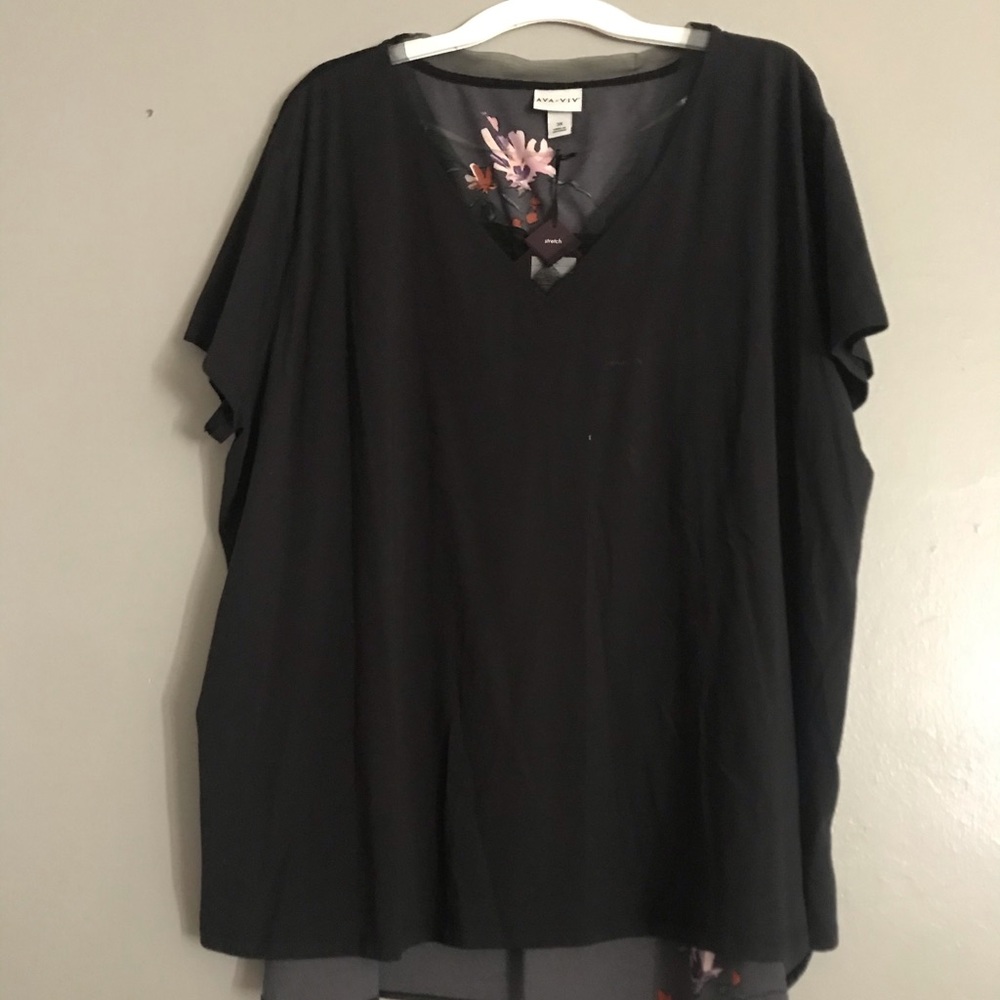 Ava & viv top size 3x